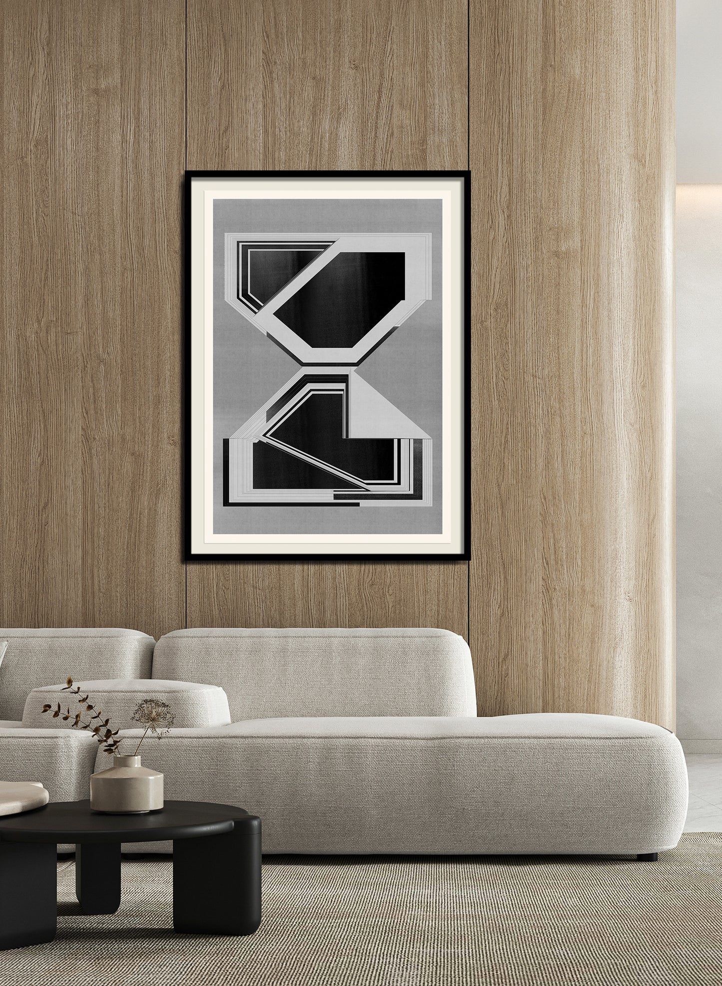 Abstract composition M343