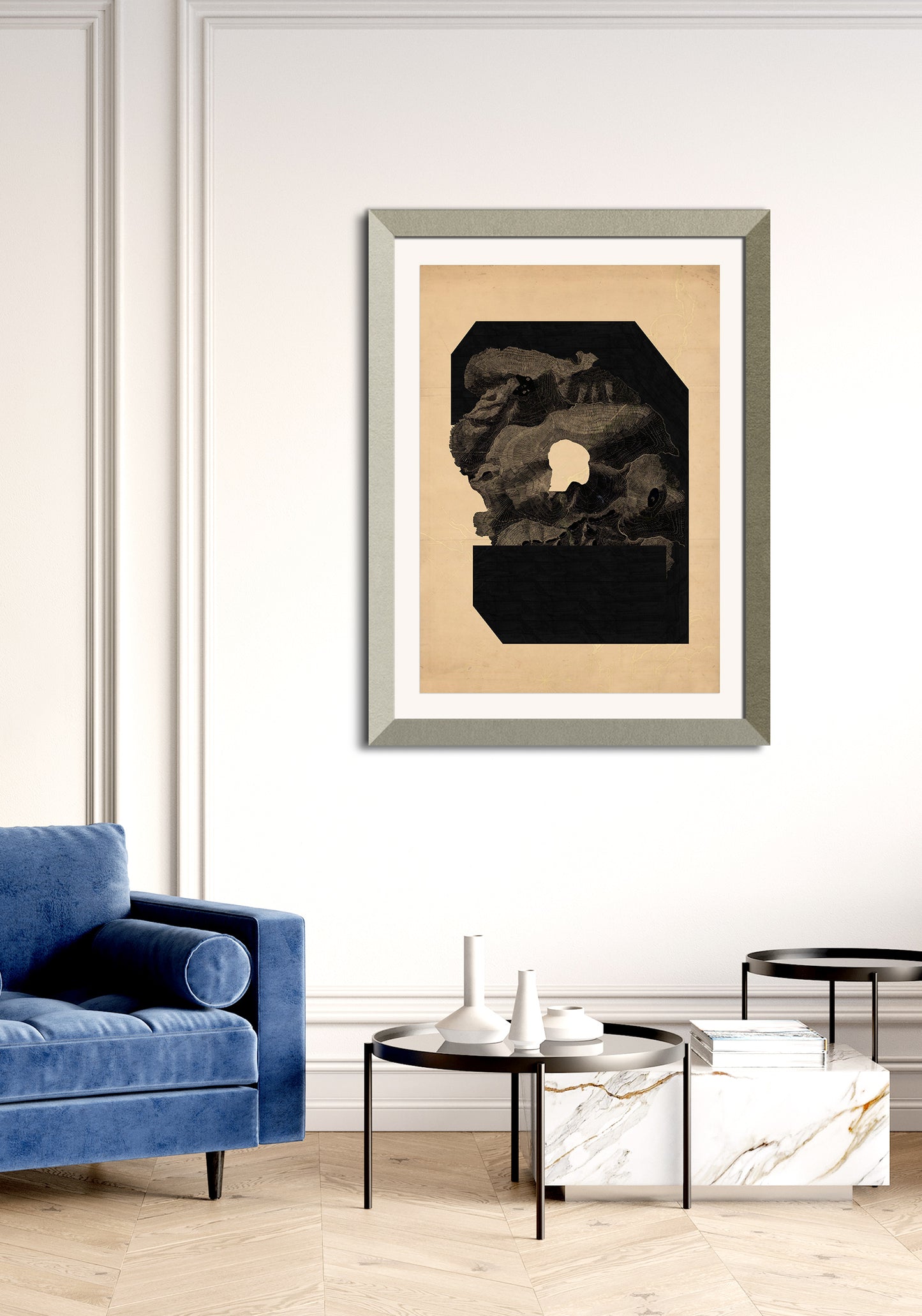 Composición sobre mapa n107