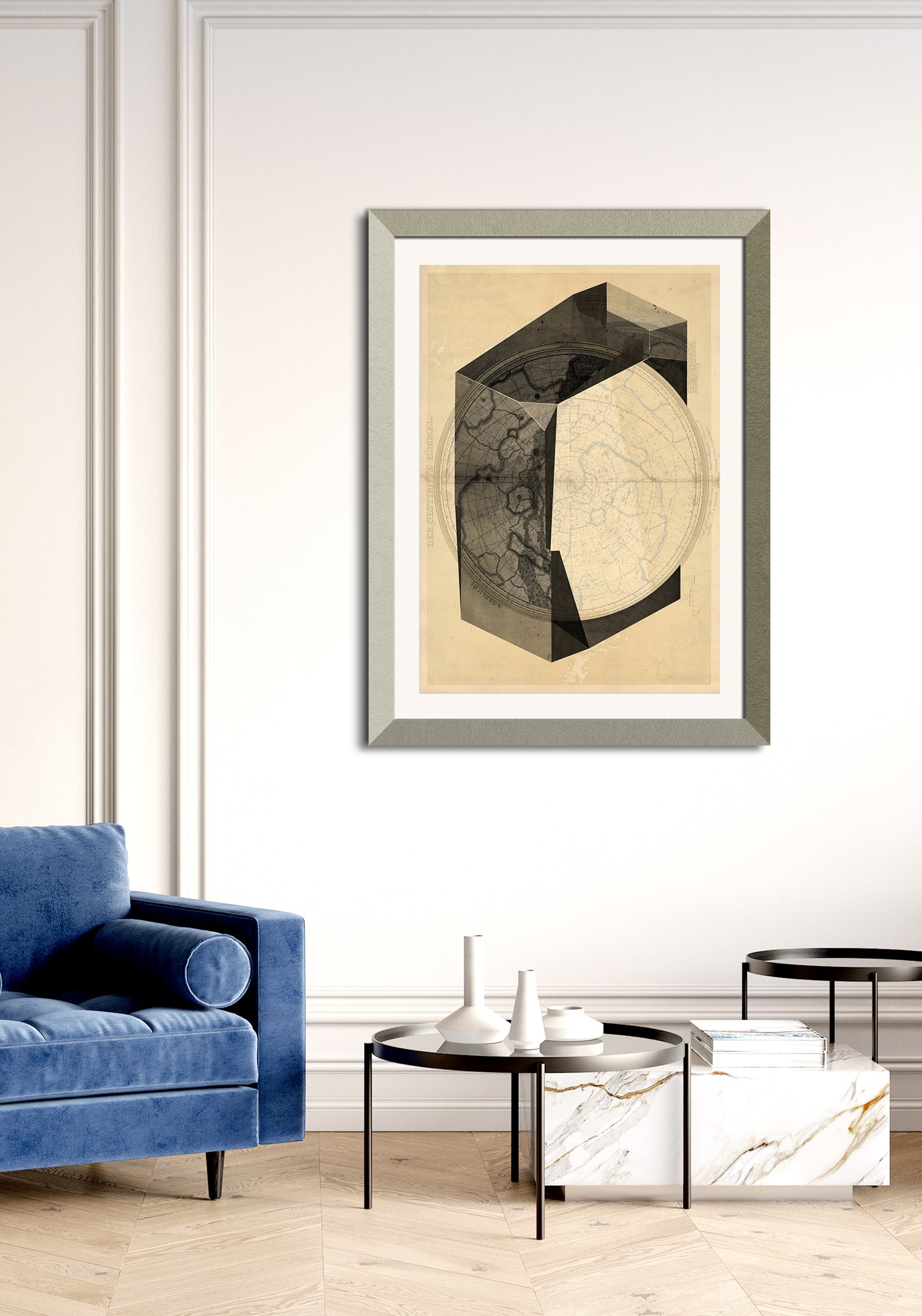 Composición sobre mapa n149