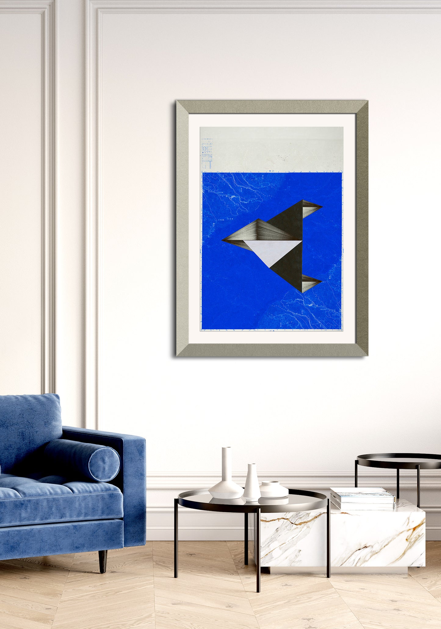 Composición sobre mapa n25