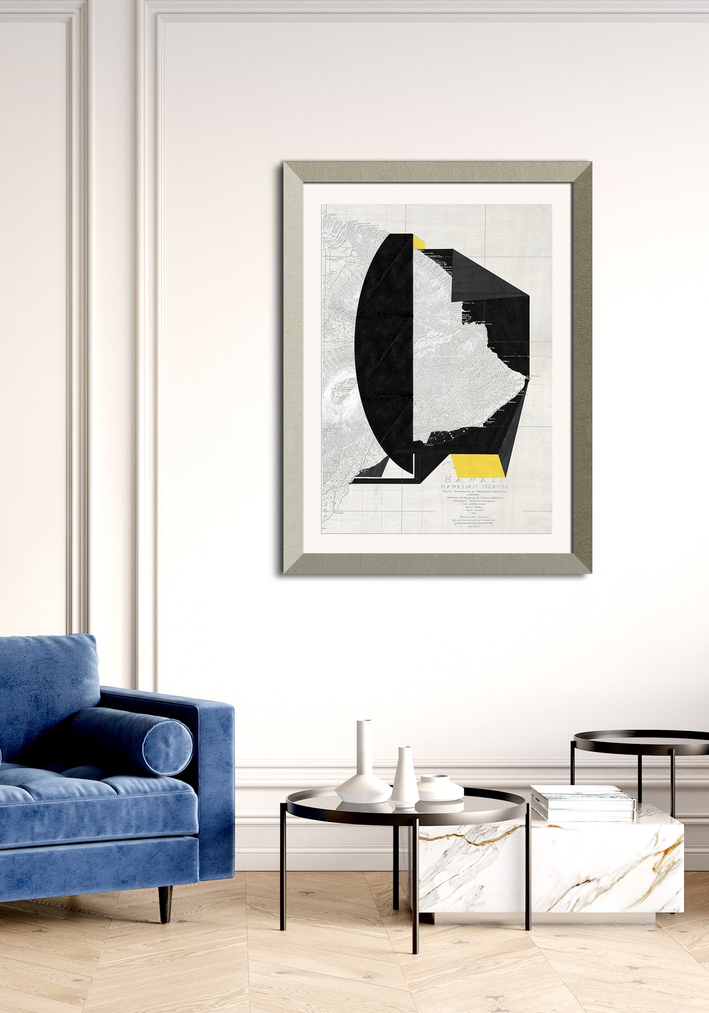 Composición sobre mapa n33