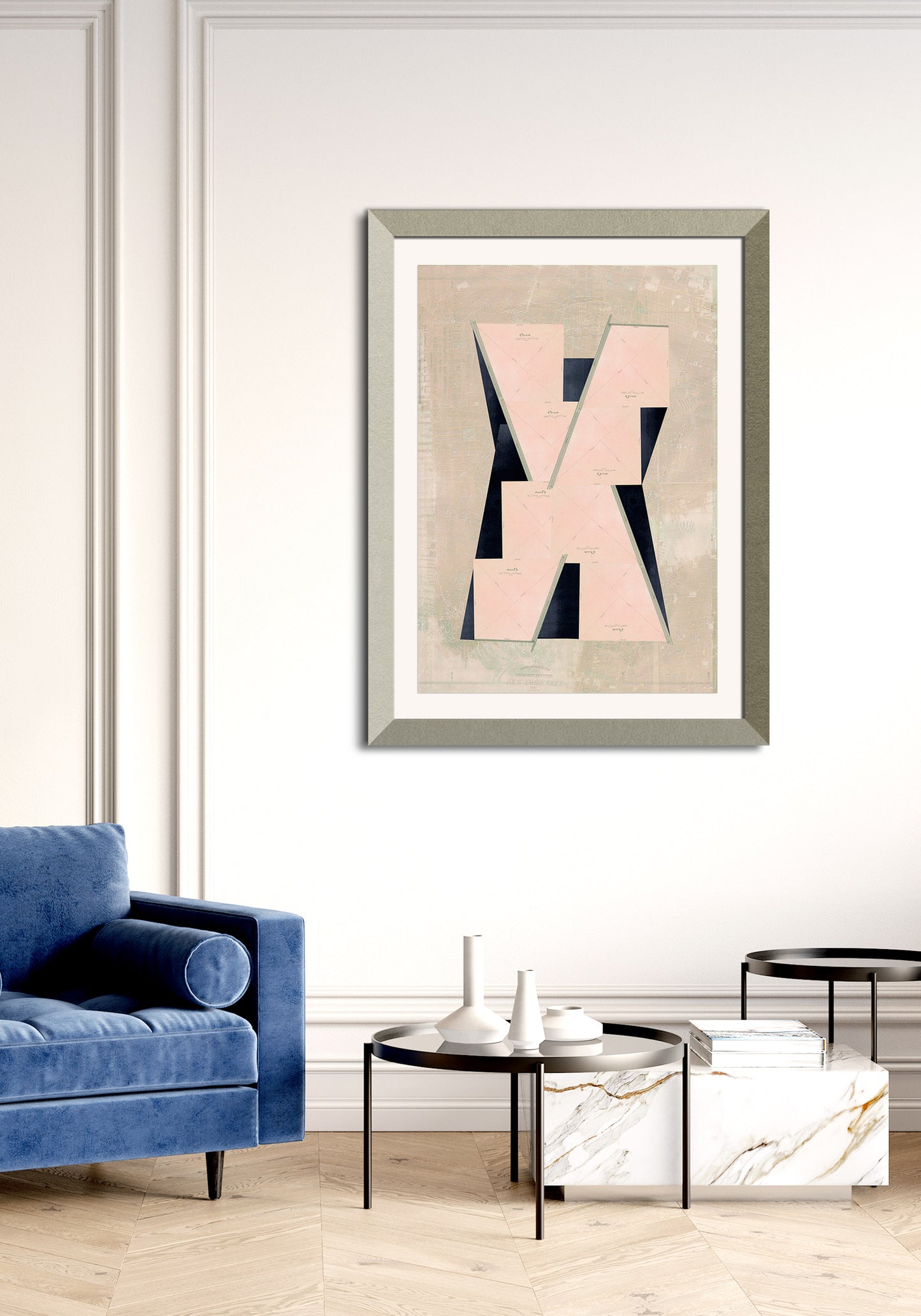 Composición sobre mapa n57