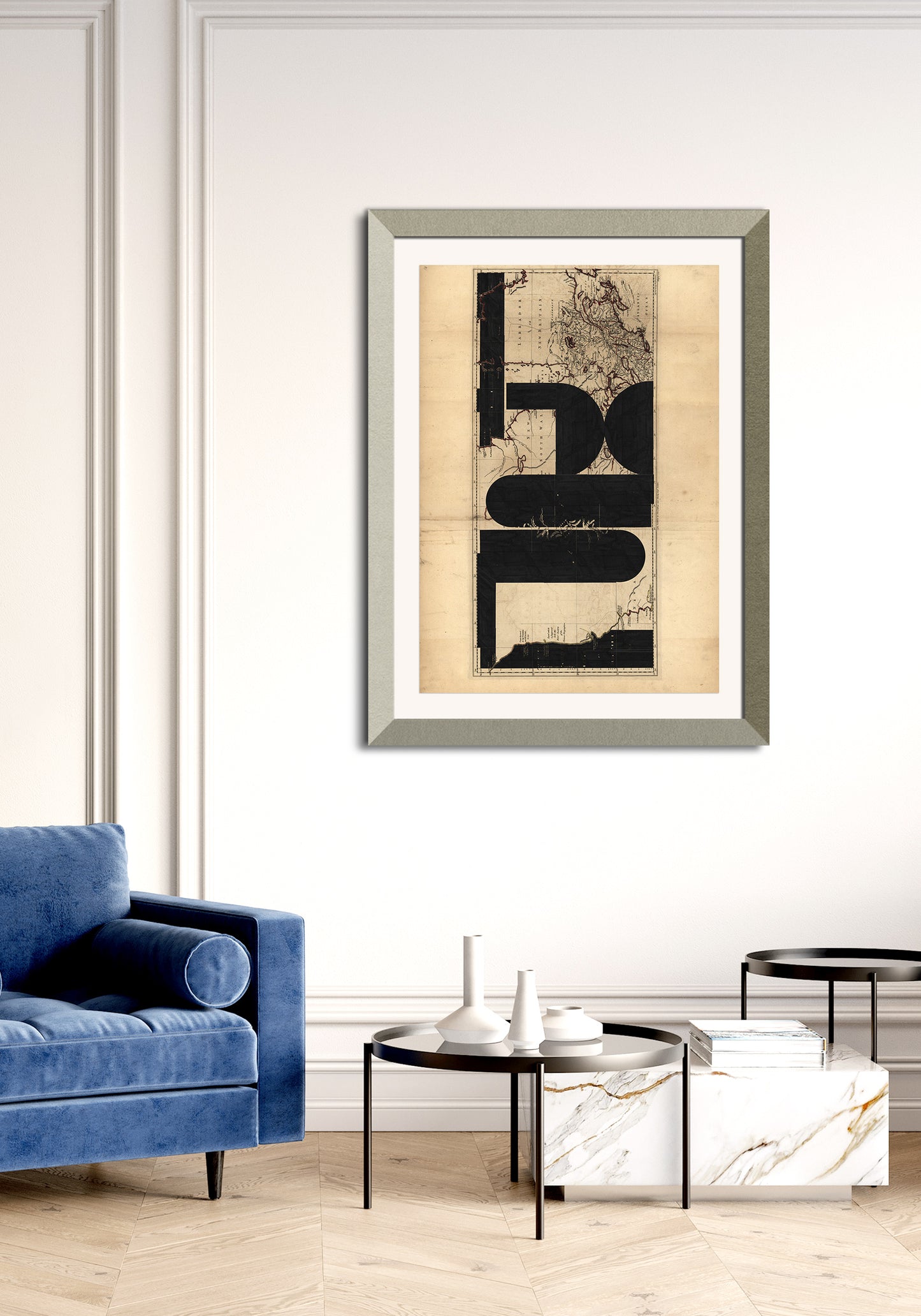 Composición sobre mapa n82