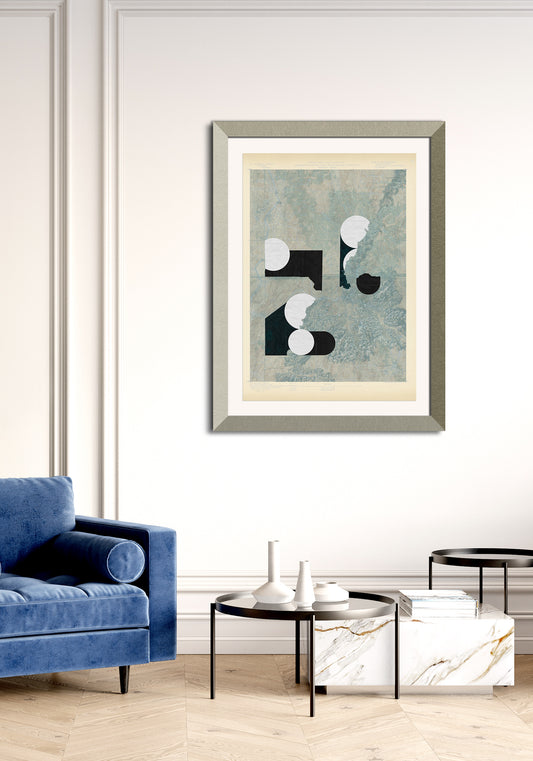 Composición sobre mapa n83