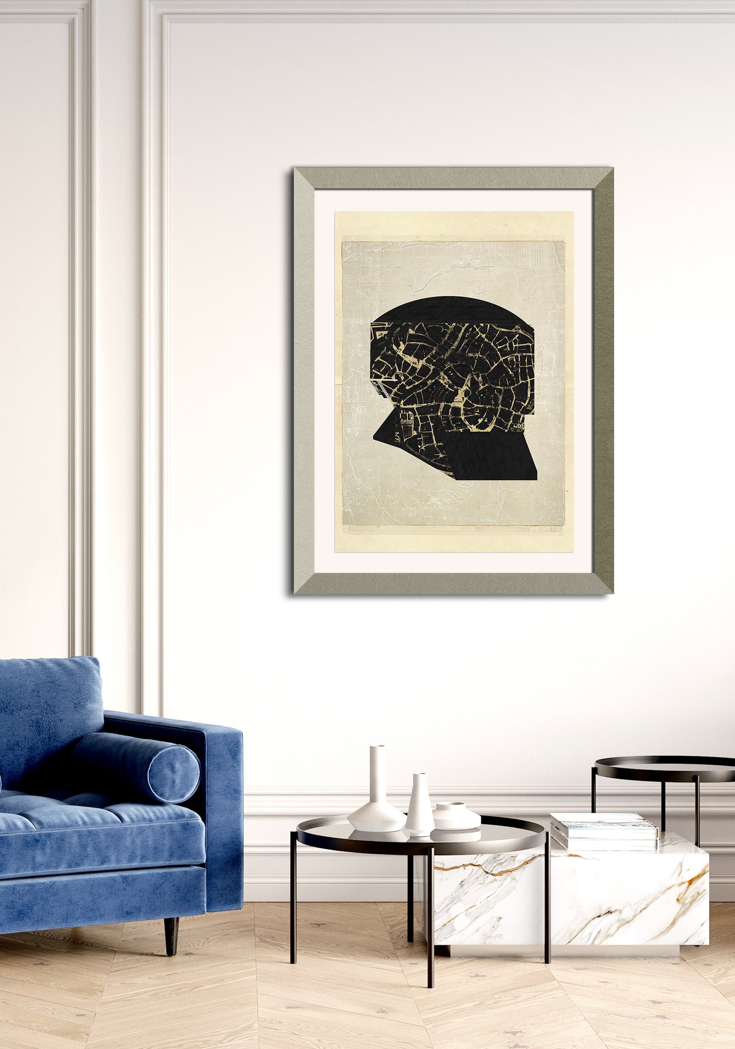 Composición sobre mapa n87