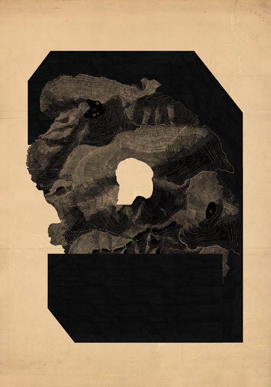Composición sobre mapa n107