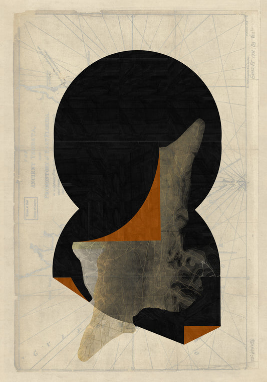 Composición sobre mapa n112