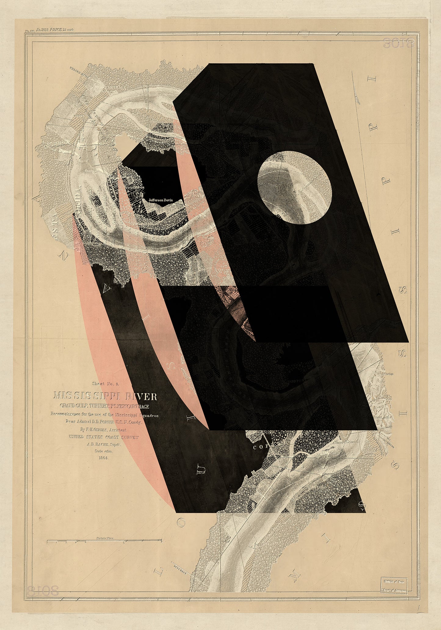 Composición sobre mapa n119