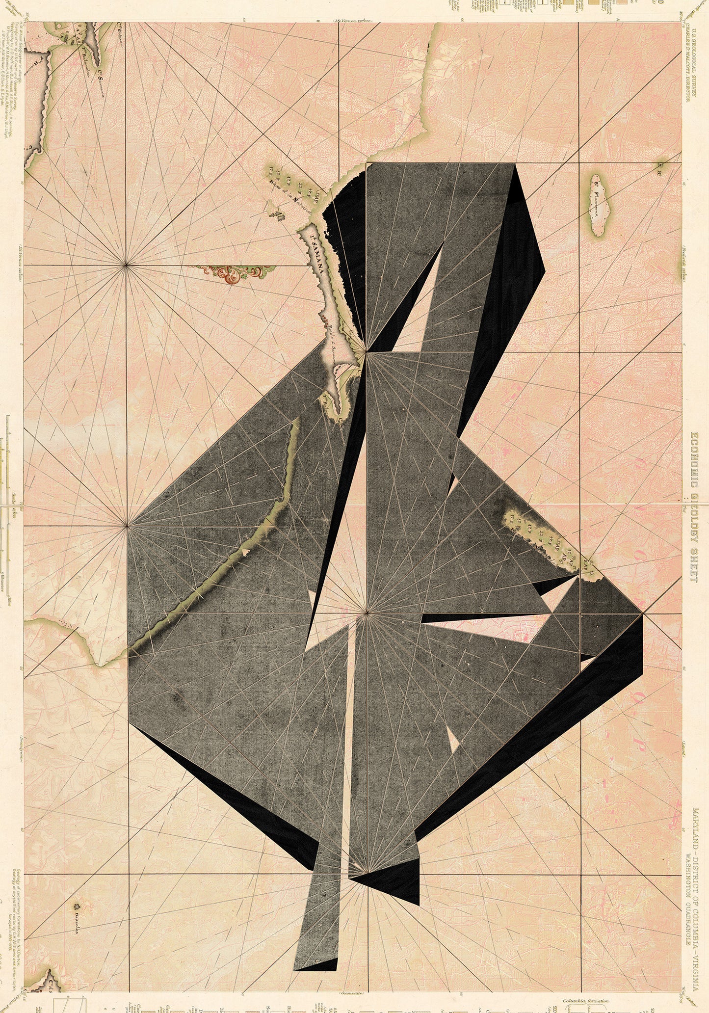 Composición sobre mapa n175