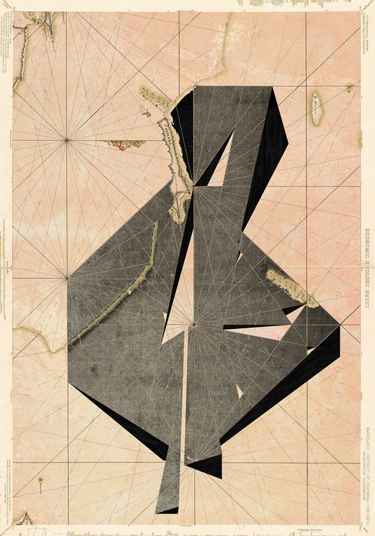 Composición sobre mapa n175