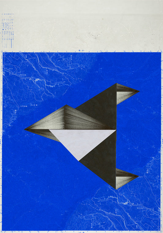 Composición sobre mapa n25