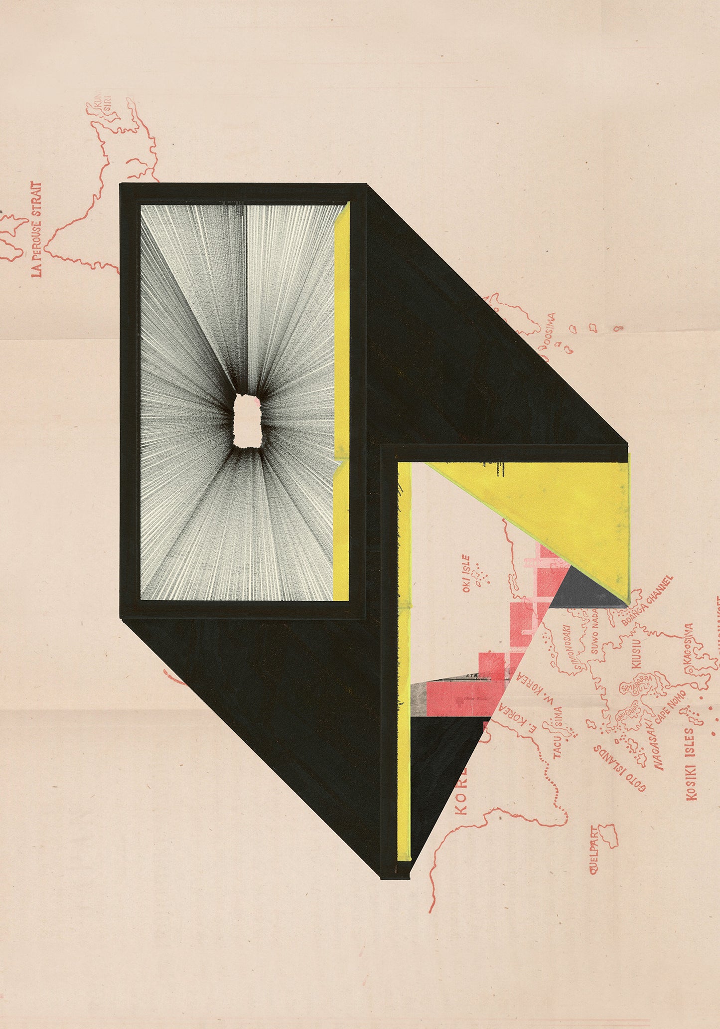 Composición sobre mapa n28