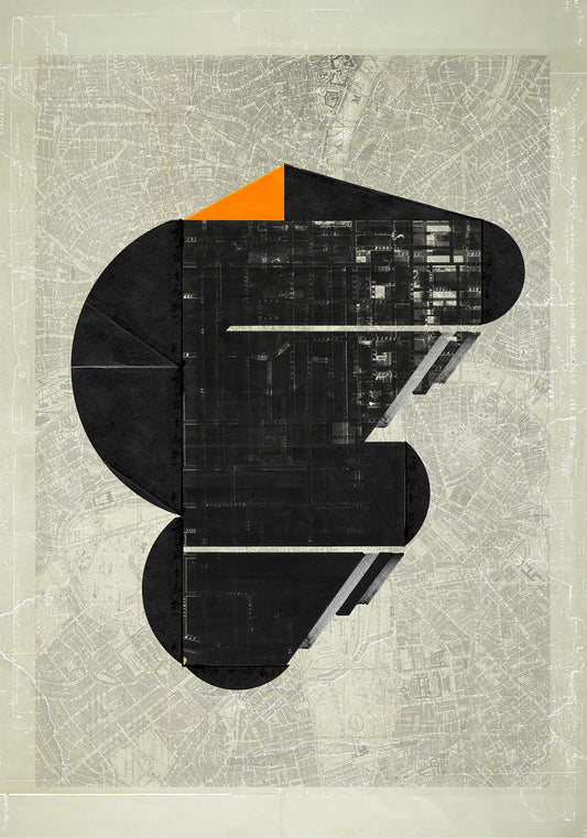 Composición sobre mapa n29