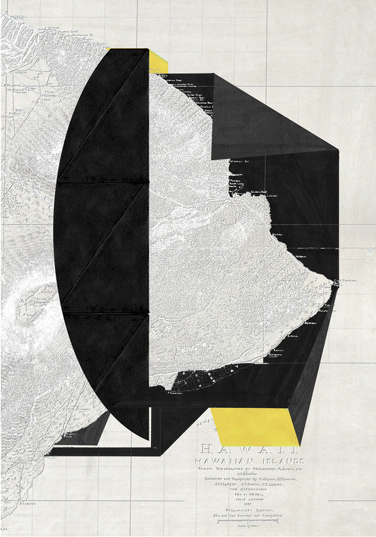 Composición sobre mapa n33