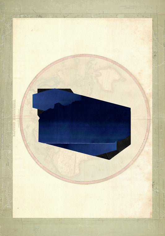 Composición sobre mapa n54