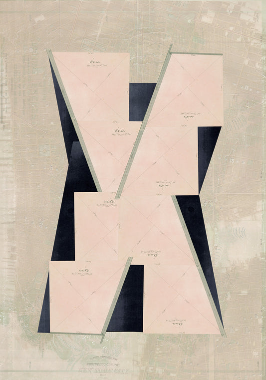 Composición sobre mapa n57