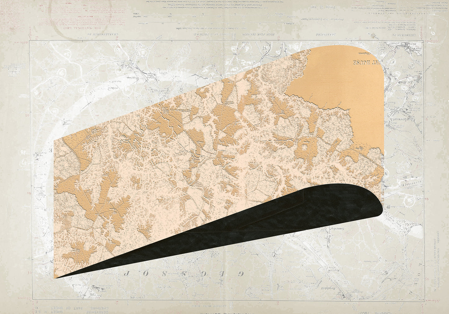 Composición sobre mapa n66