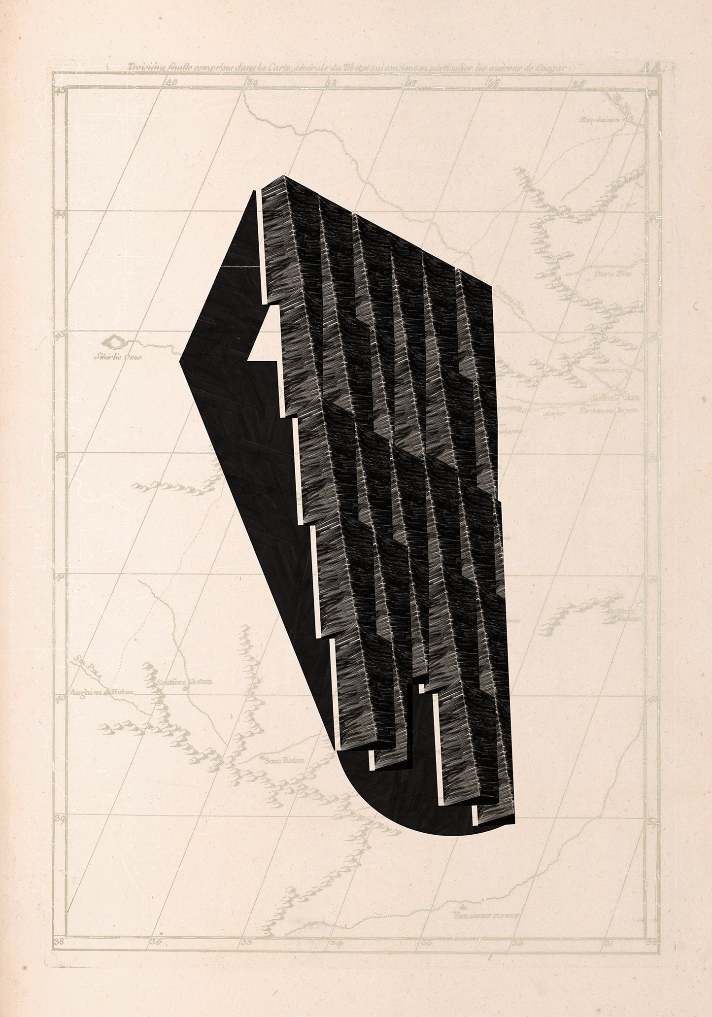 Composición sobre mapa n88