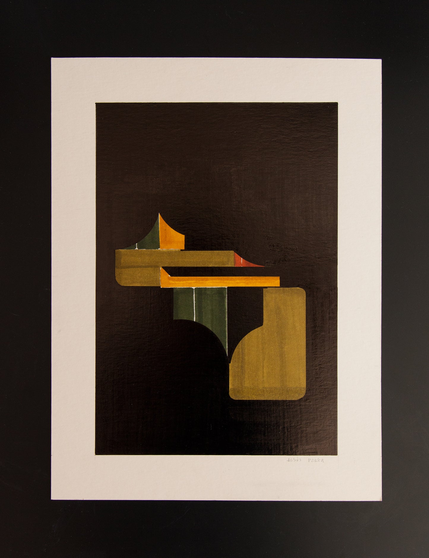 Drawing on cardboard 12