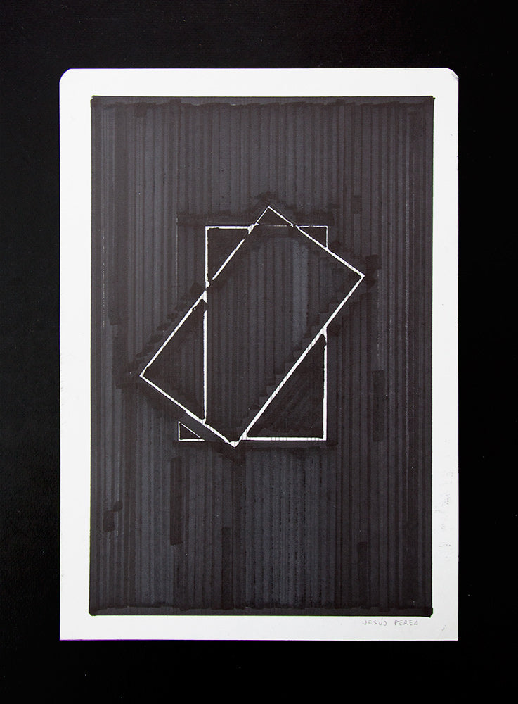 Dibujo sobre papel pautado n121