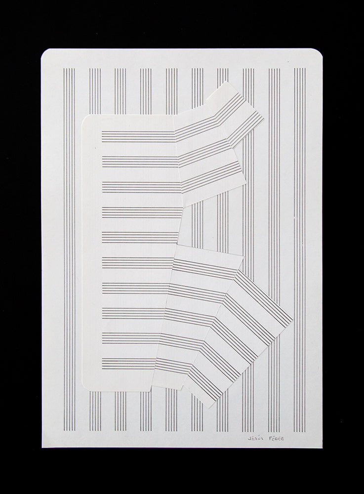 Dibujo sobre papel pautado n60