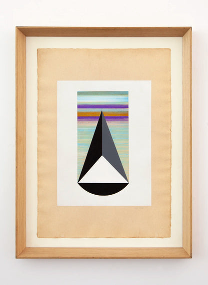 N172 original drawing by Jesús Perea, framed 