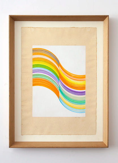 Original drawing N174 by Jesús Perea framed