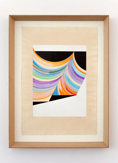 Original drawing N176 by Jesús Perea framed
