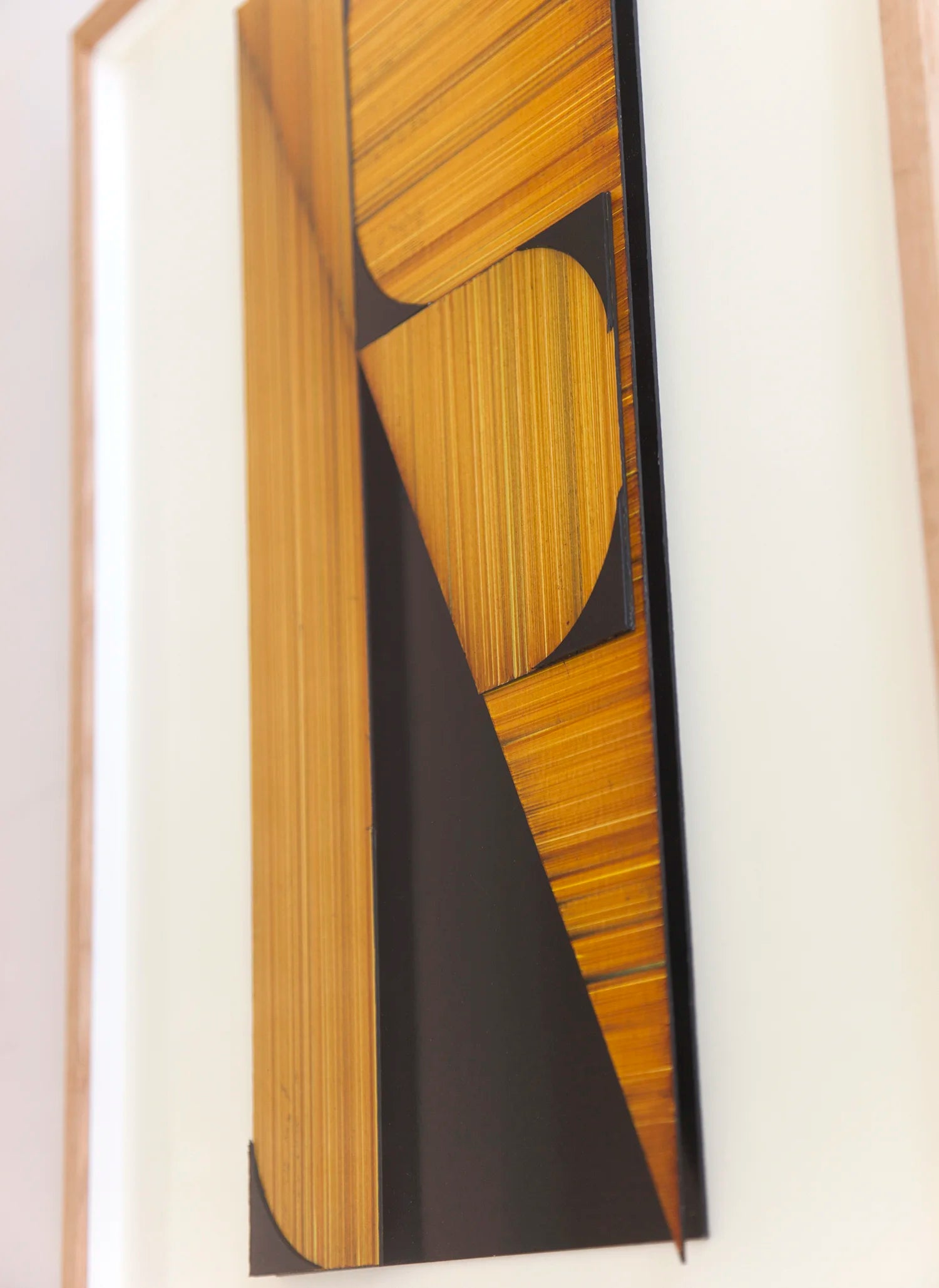 Original abstract mixed media artwork NS13 by Jesús Perea, detail