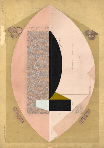 Composición sobre mapa n92