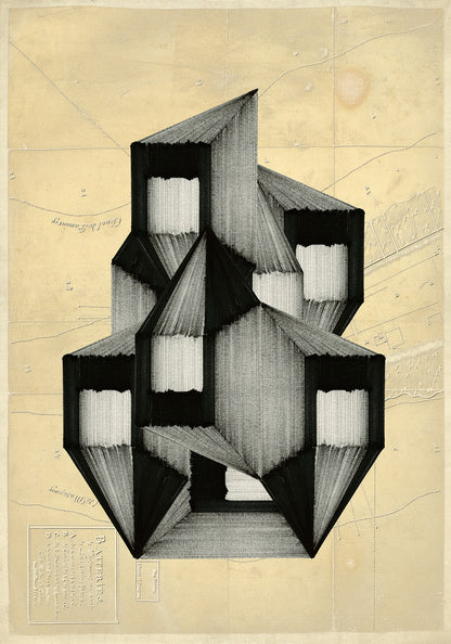 Composición sobre mapa n136