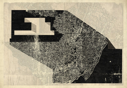 Composición sobre mapa n137