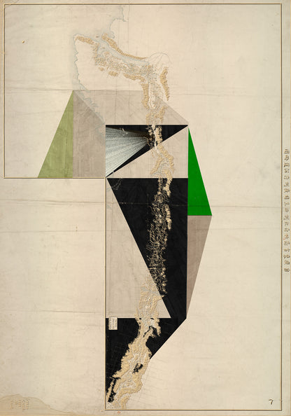 Composición sobre mapa n139