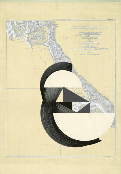 Composición sobre mapa n46