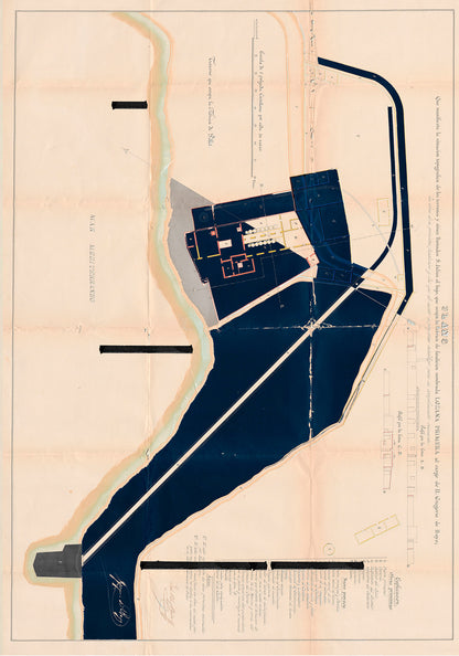 Composición sobre mapa n51