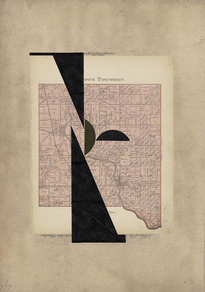 Composición sobre mapa n72