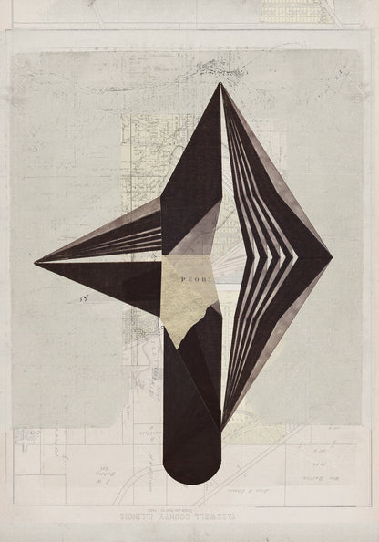 Composición sobre mapa n8